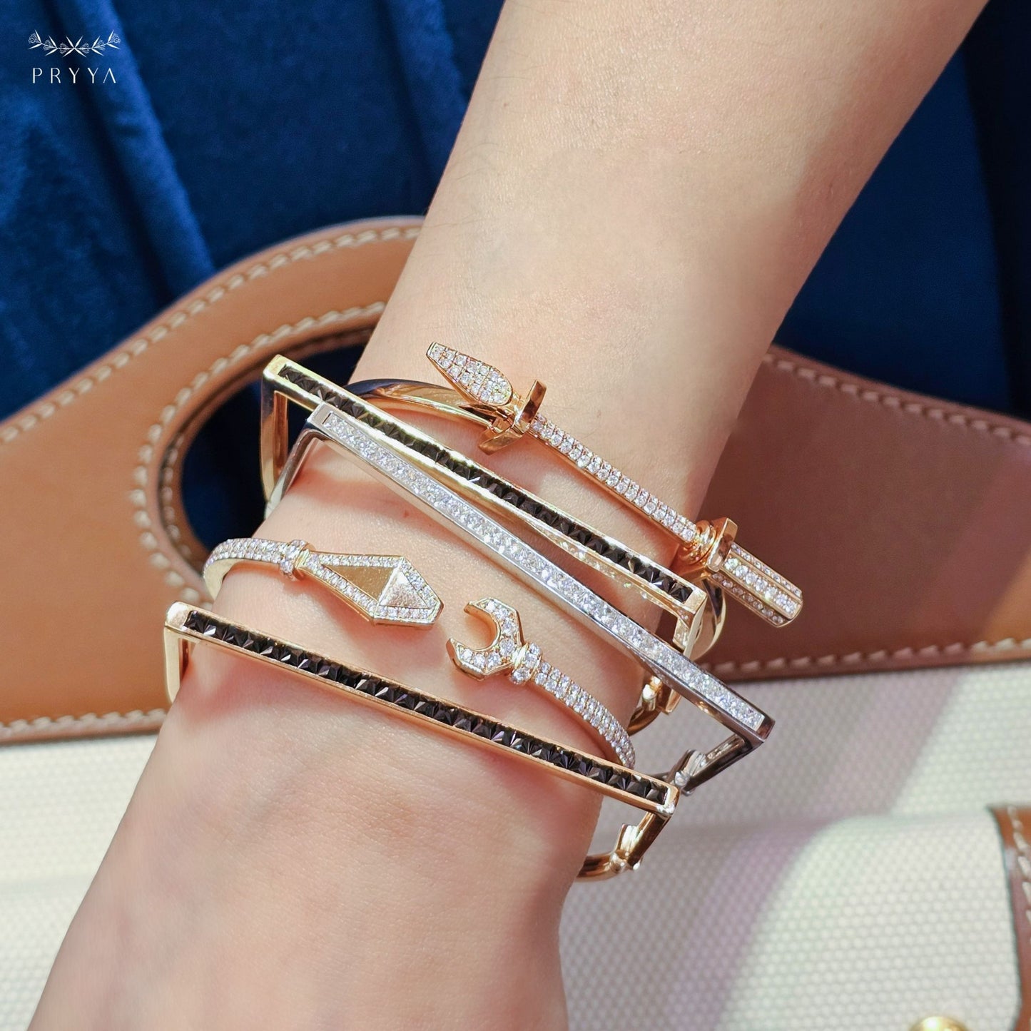 Nevermind Diamond Bangle