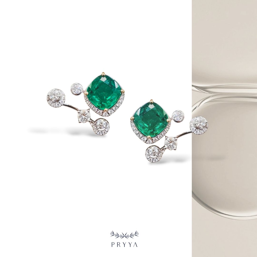 Cheers Emerald Earrings