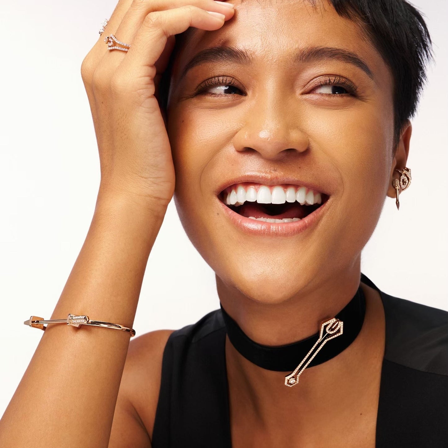 Nevermind Diamond Brooch