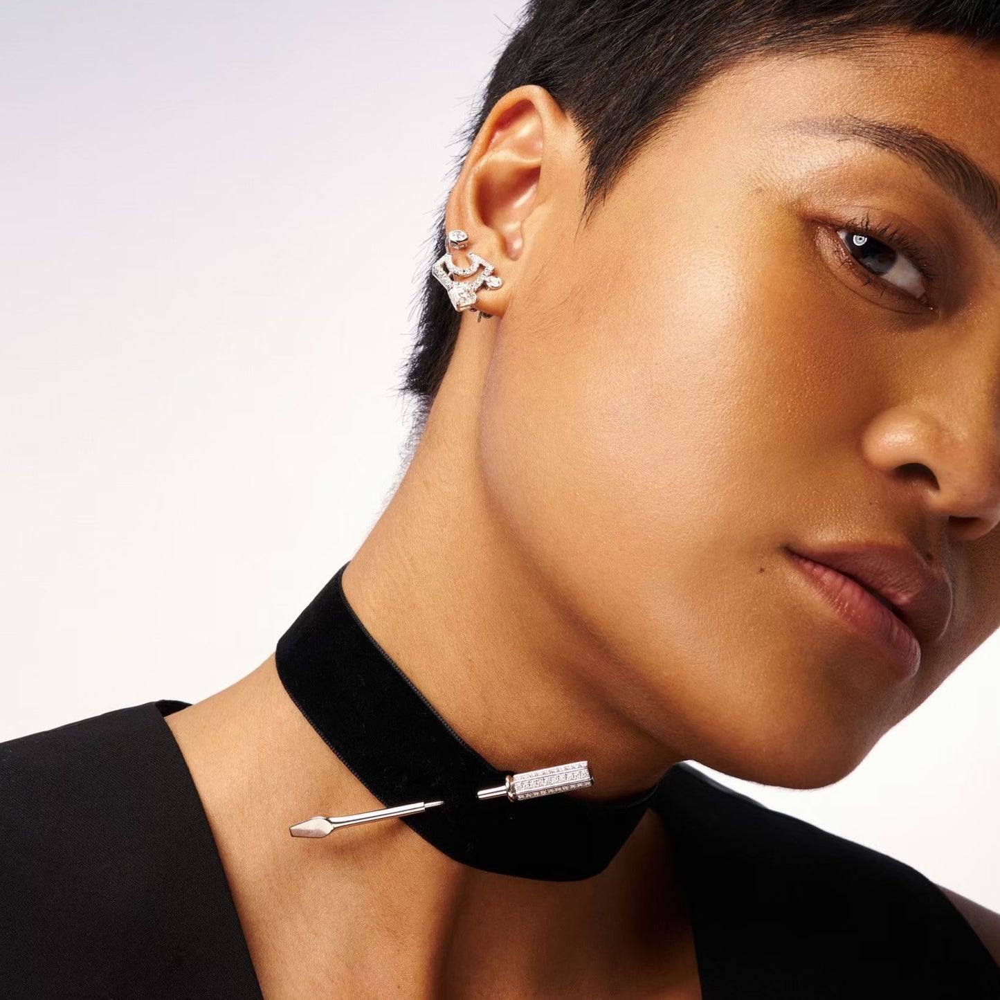 Nevermind Diamond Brooch