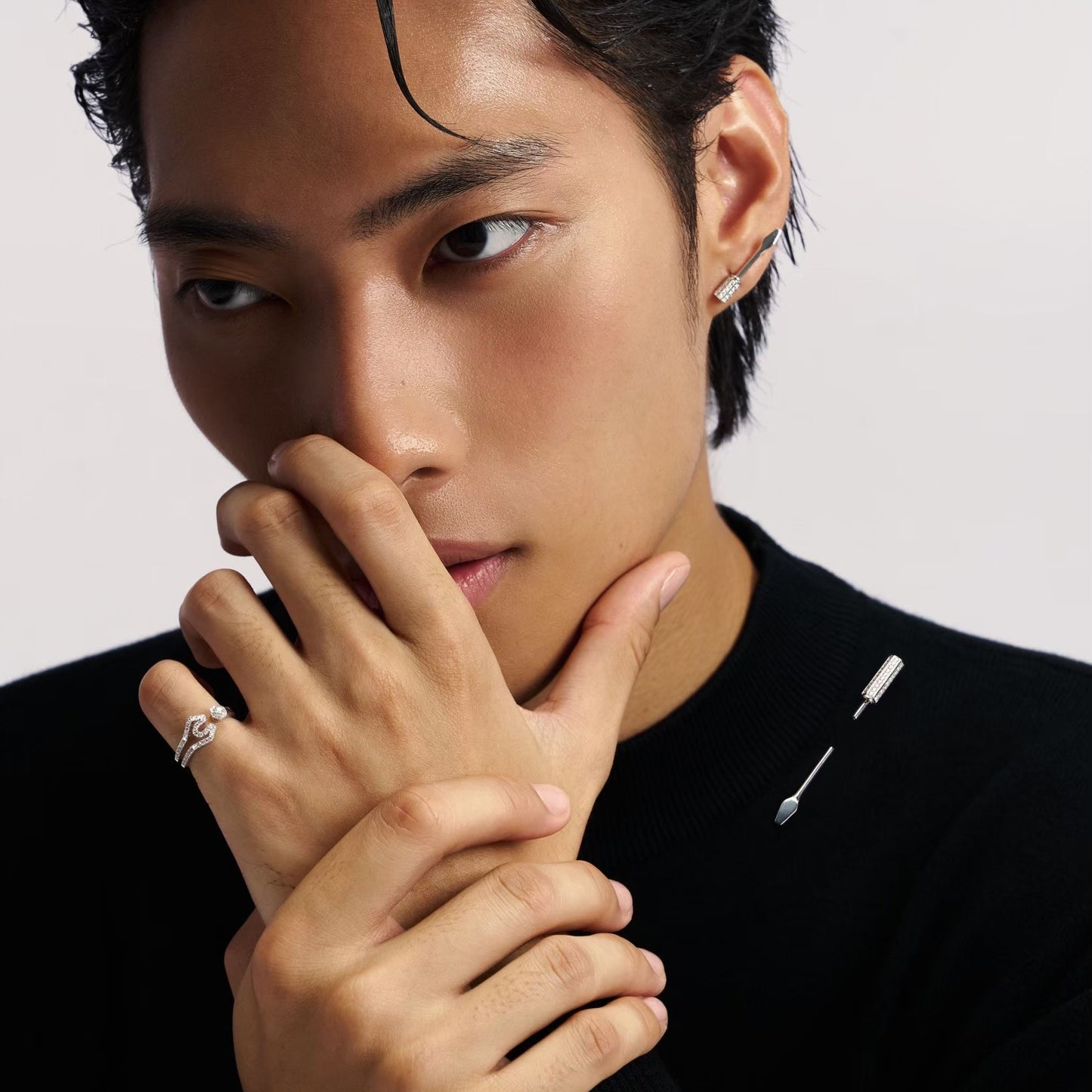 Nevermind Diamond Brooch