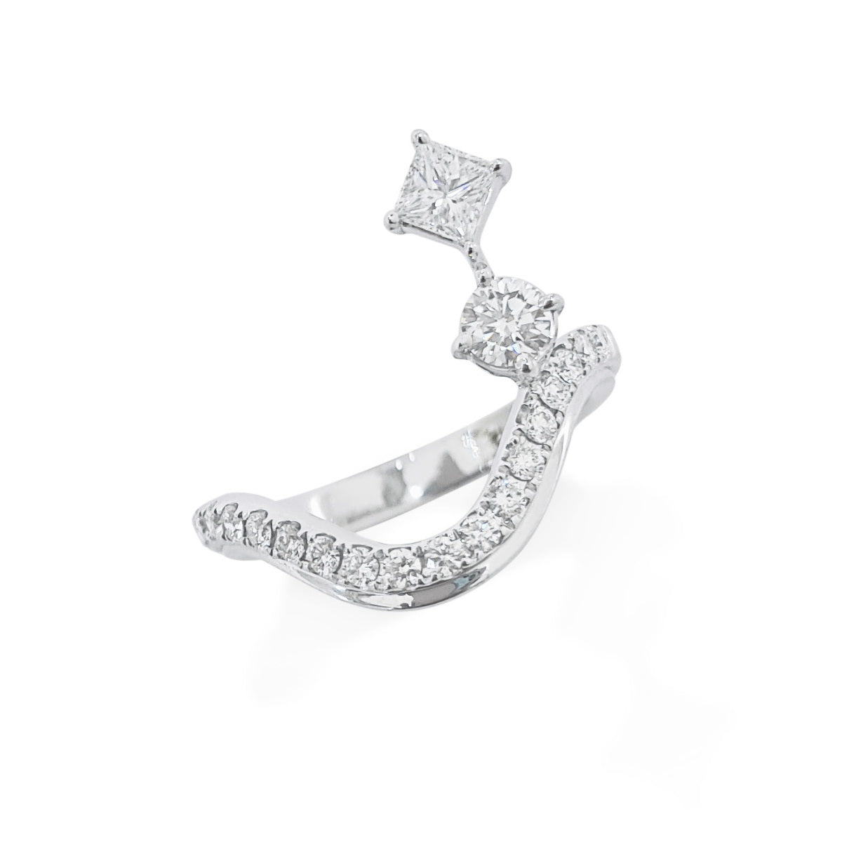 Multi Shape Diamond Ring