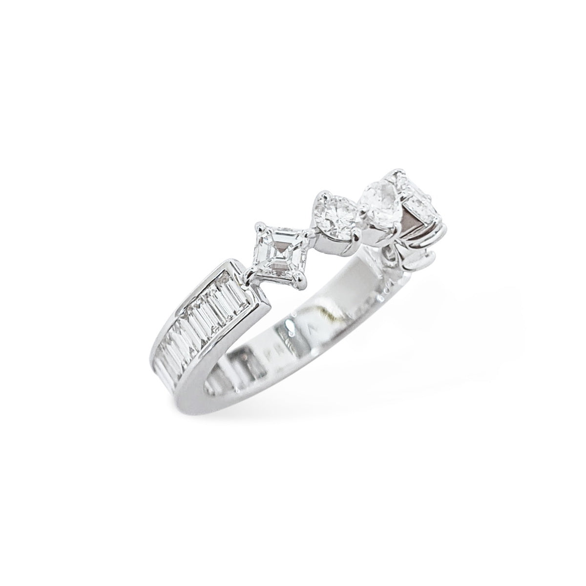 Multi Shape Diamond Ring