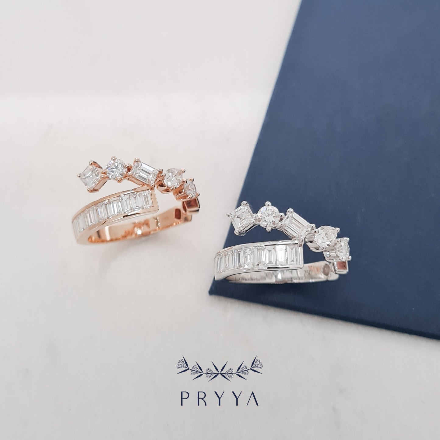 Multi Shape Diamond Ring