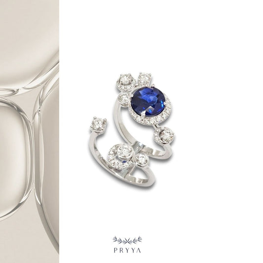 Cheers Blue Sapphire Ring