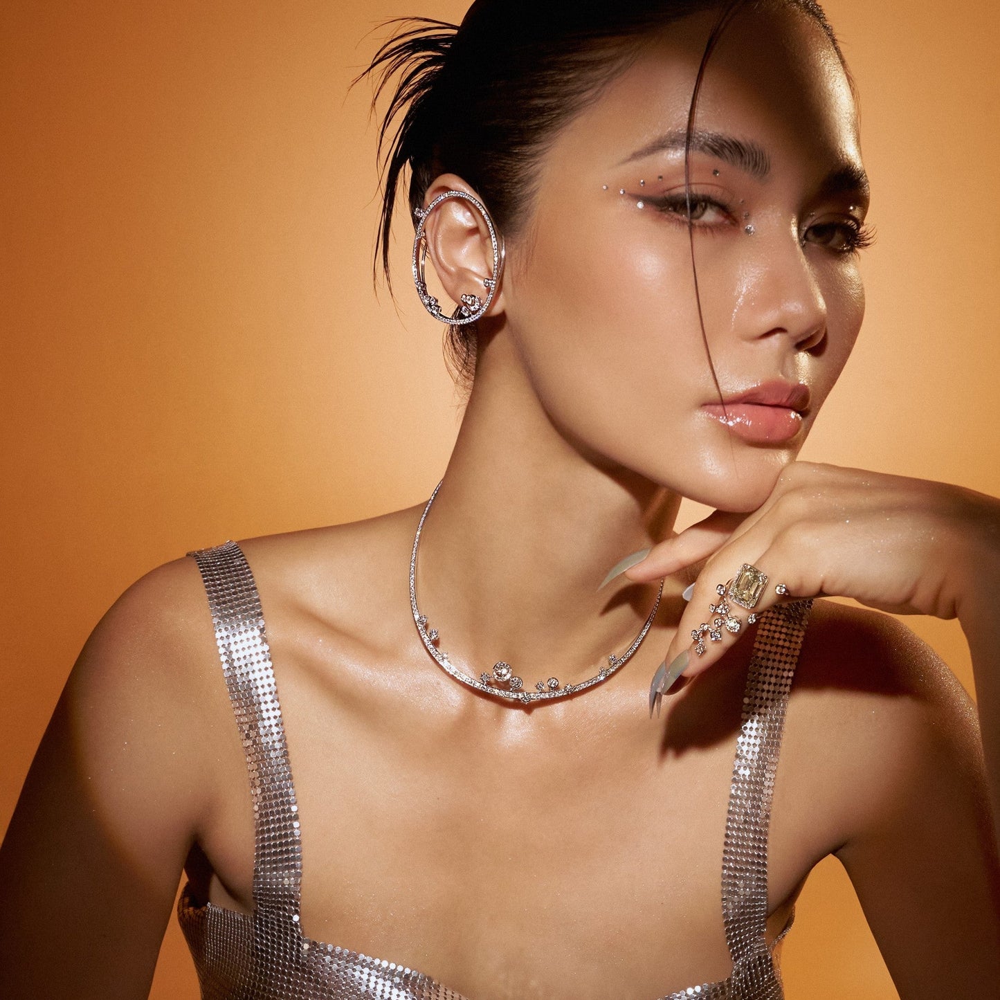 Cheers Diamond Necklace