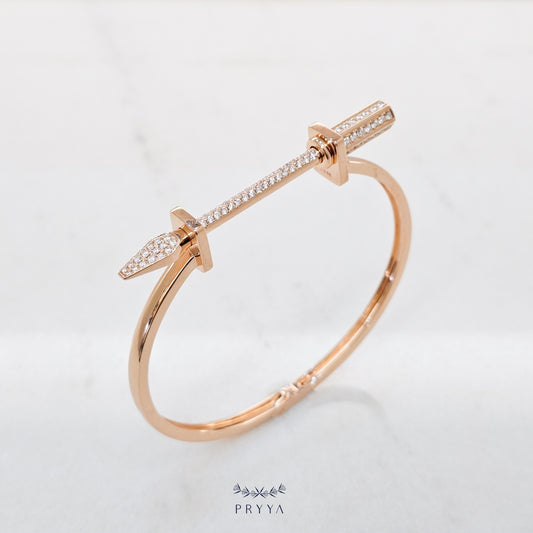 Nevermind Diamond Bangle