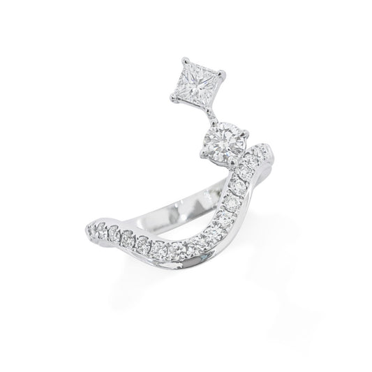Multi Shape Diamond Ring