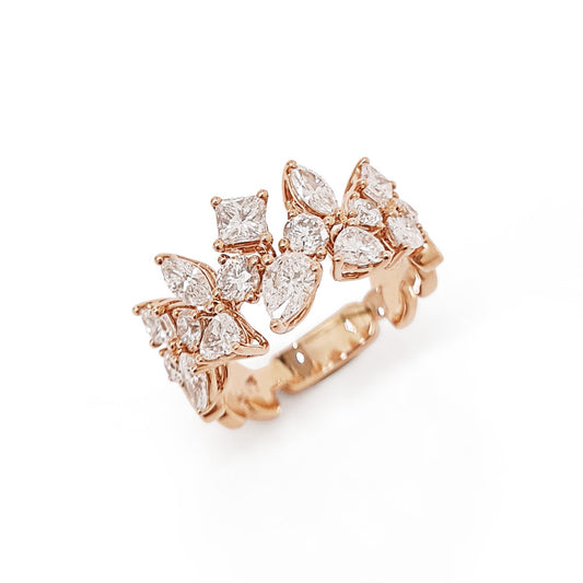Multi Shape Diamond Ring